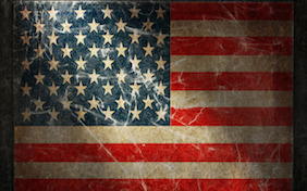 American flag stars and stripes