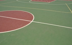 Basketball court sports
