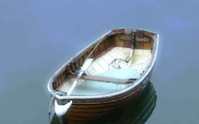Row boat water ocean outside