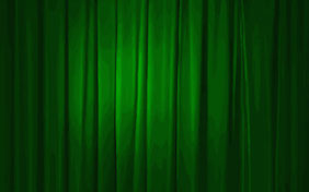 Green Curtain background