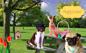 Build your own Easter ecard