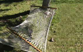 Hammock outside