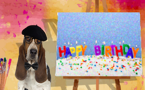 Create your own birthday ecard