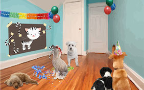 Birthday party celebration