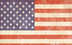 USA flag July 4th independence day