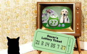 Good Fortune cat ecard