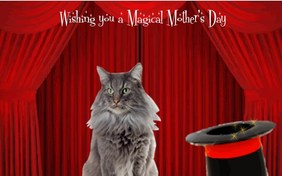 A Magical Mother's Day ecard with dogs