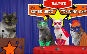 Ultimate Super Hero cat ecard