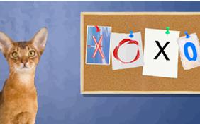 XOXO ecard with cats