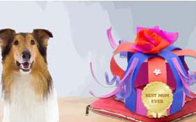 Best Mom Ever Mother's Day dog ecard