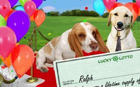 Good Fortune dog ecard