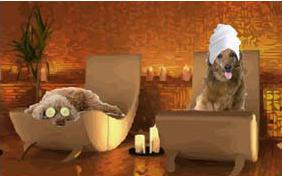 A Magical Mother's Day ecard with dogs