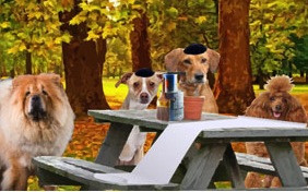 A Rosh Hashanah Message dog ecard