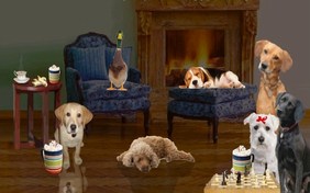 A Family Holiday pet ecard