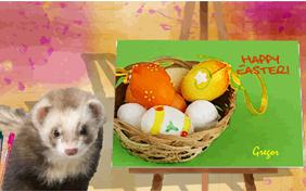 Easter Art pet ecard
