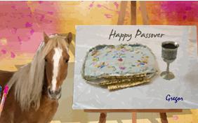 Passover pet ecard