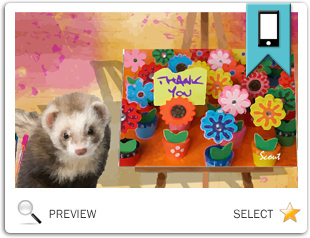 Thank You Art pet ecard