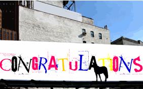 Congratulations Four Ways pet ecard