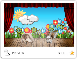 It's Just Us Thank You ecard starring two pets