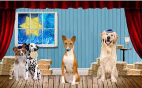 Matzo Love Passover dog ecard