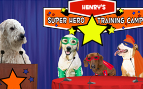 Ultimate Super Hero dog ecard