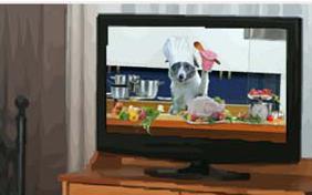 Being Thankful ecard with dogs